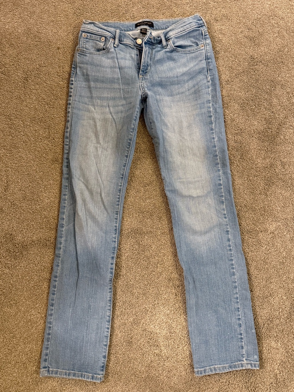 Light Wash Low Rise Jeans